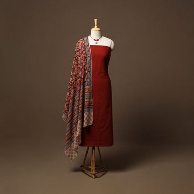 Jacquard cotton 2pc unstitched dress material