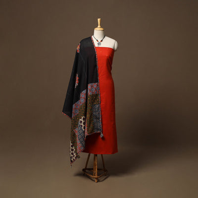 Jacquard cotton 2pc unstitched dress material