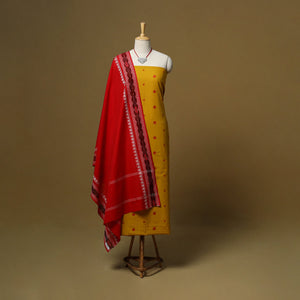 Jacquard cotton 2pc unstitched dress material