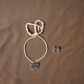 Jacquard cotton 2pc unstitched dress material