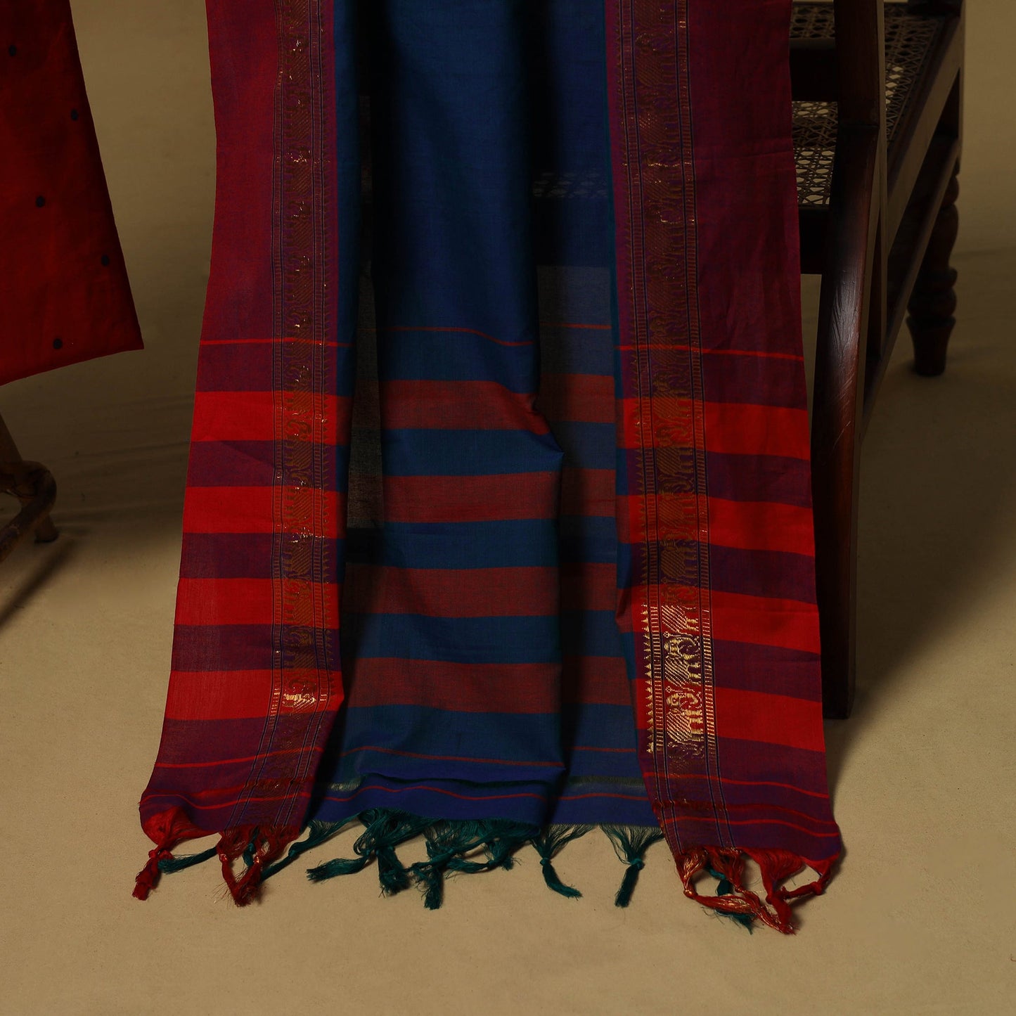 Jacquard cotton 2pc unstitched dress material