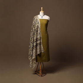 Jacquard cotton 2pc unstitched dress material