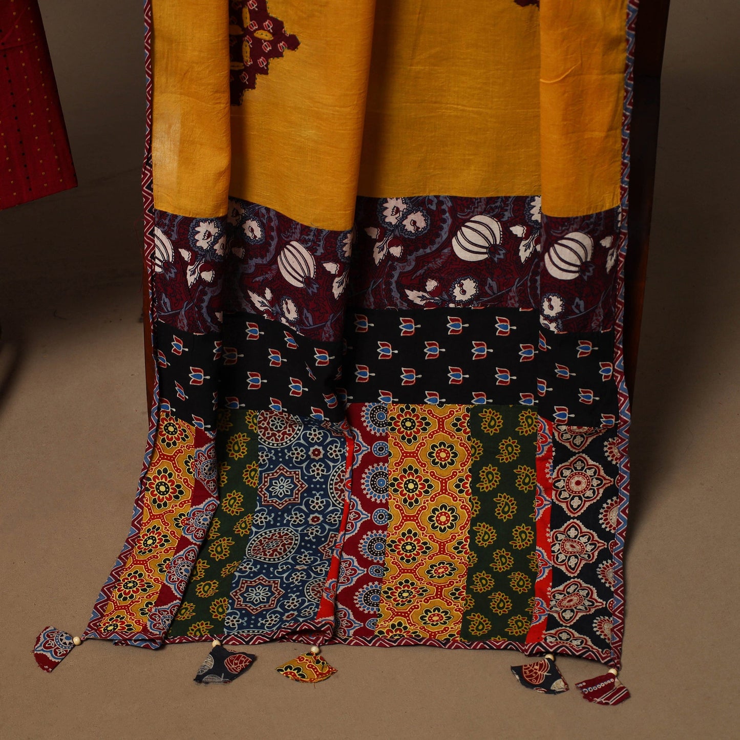 Jacquard cotton 2pc unstitched dress material