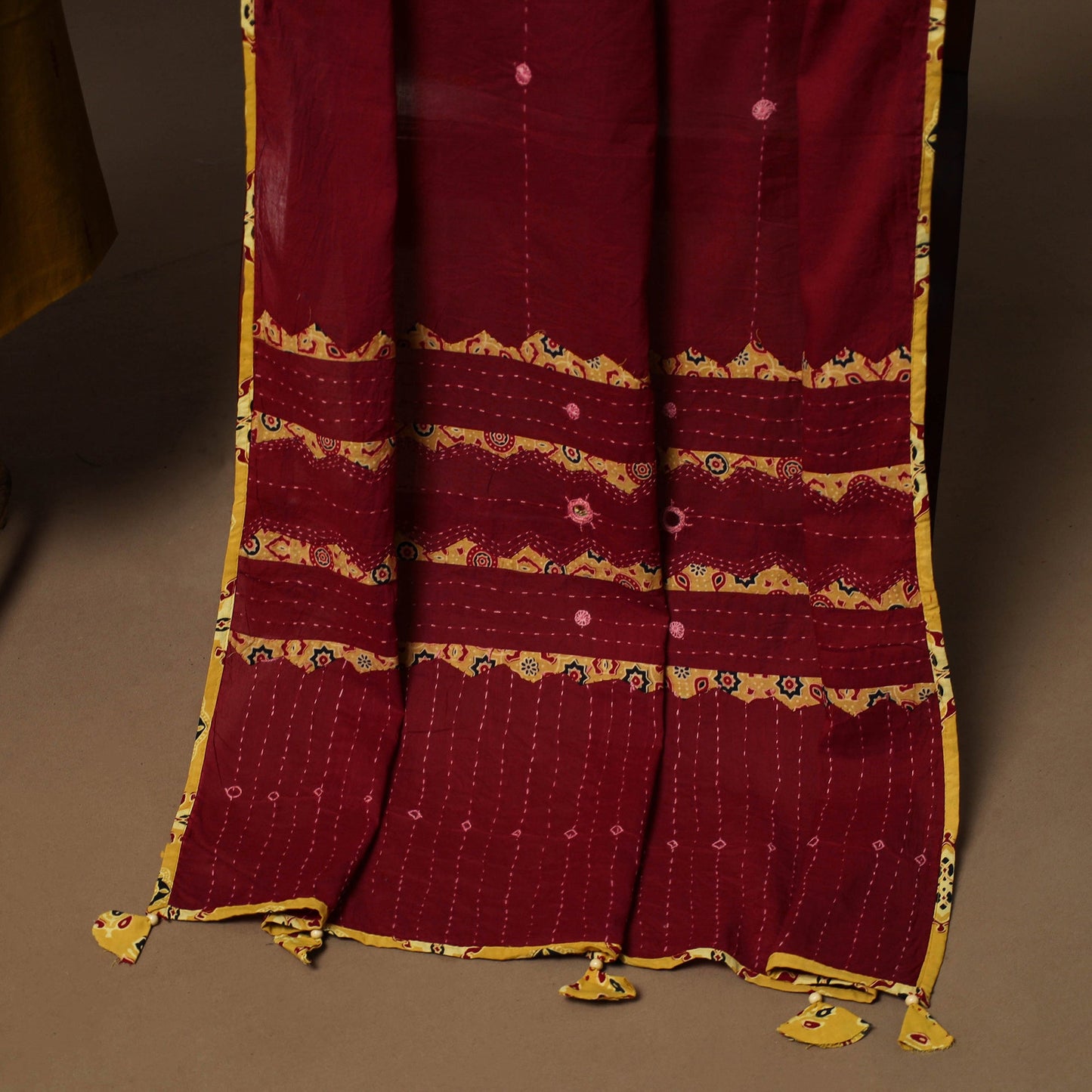 Jacquard cotton 2pc unstitched dress material