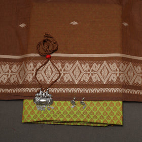 Jacquard cotton 2pc unstitched dress material