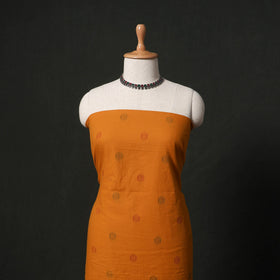 Jacquard cotton 2pc unstitched dress material kurta set