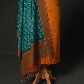 Jacquard cotton 2pc unstitched dress material kurta set