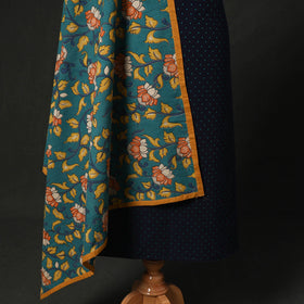 Jacquard cotton 2pc unstitched dress material kurta set