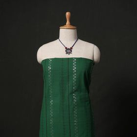 Jacquard cotton 2pc unstitched dress material kurta set