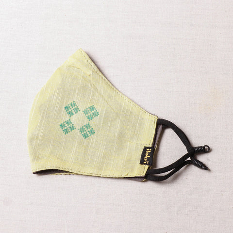  Herb Pocket Jacquard Cotton 3 Layer Snug Fit Face Cover 