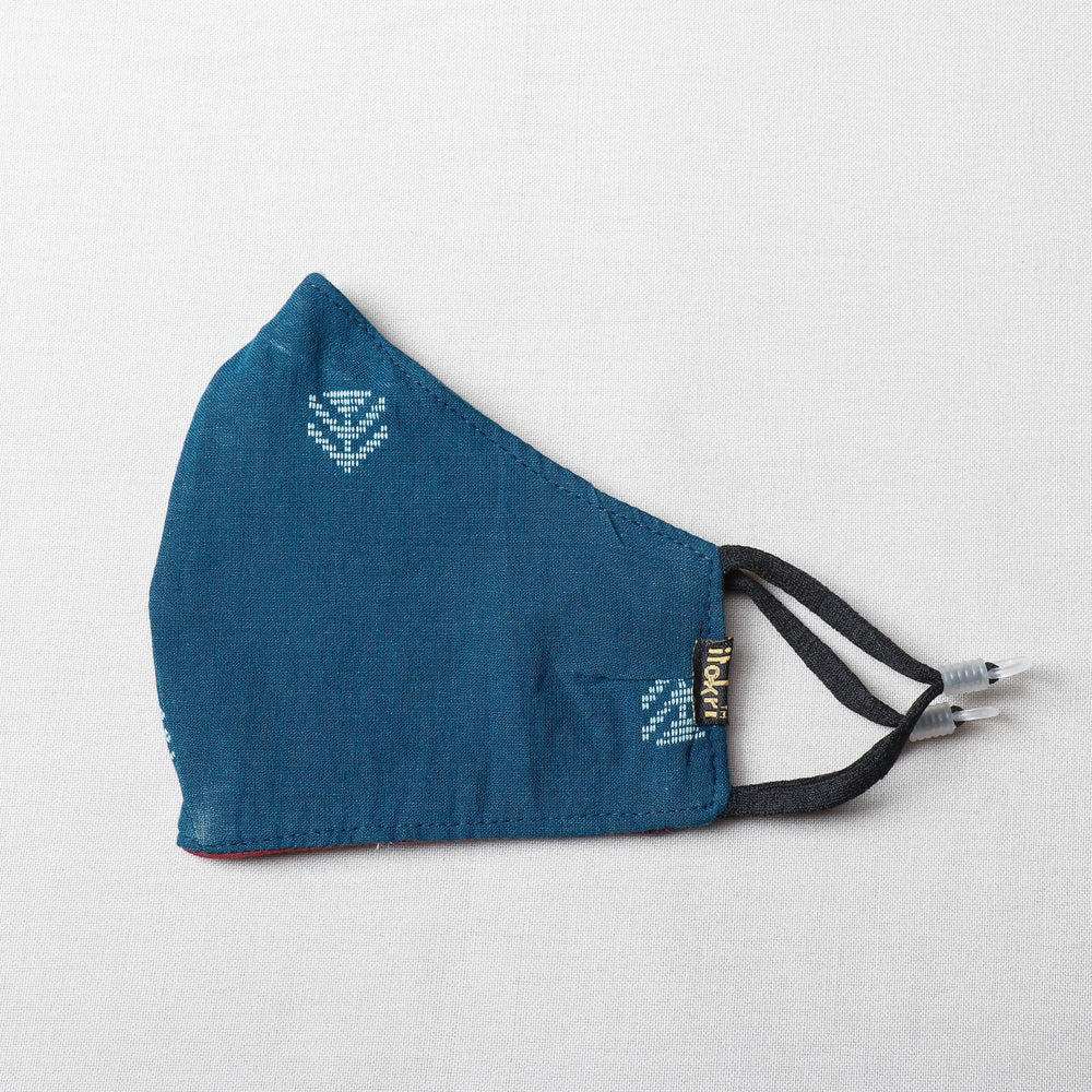  Jacquard Cotton 3 Layer Snug Fit Face Cover 