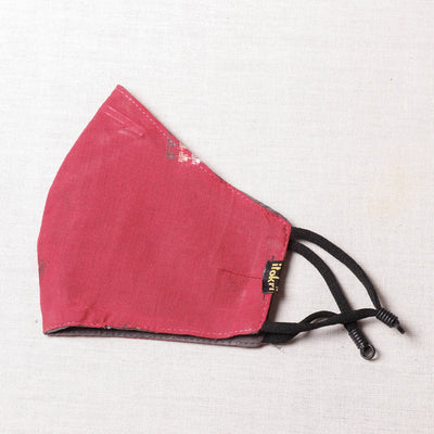  Herb Pocket Jacquard Cotton 3 Layer Snug Fit Face Cover 