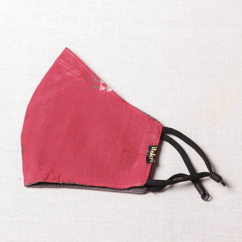  Herb Pocket Jacquard Cotton 3 Layer Snug Fit Face Cover 