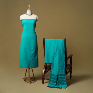 Jacquard cotton 3pc unstitched dress material 08