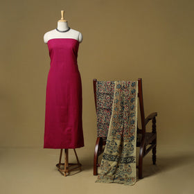 Jacquard cotton 3pc unstitched dress material 158