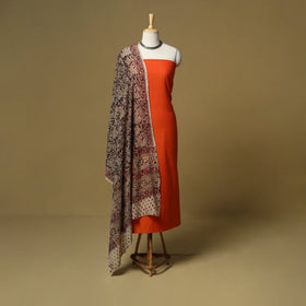 Jacquard cotton 3pc unstitched dress material 160