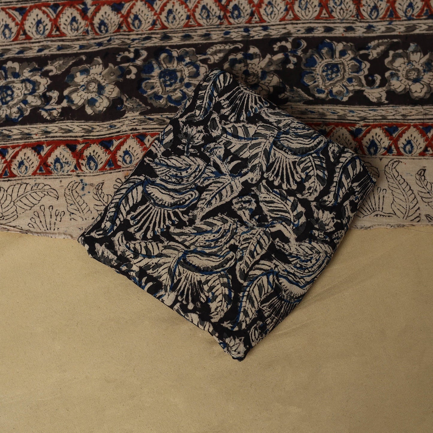 Jacquard cotton 3pc unstitched dress material 162