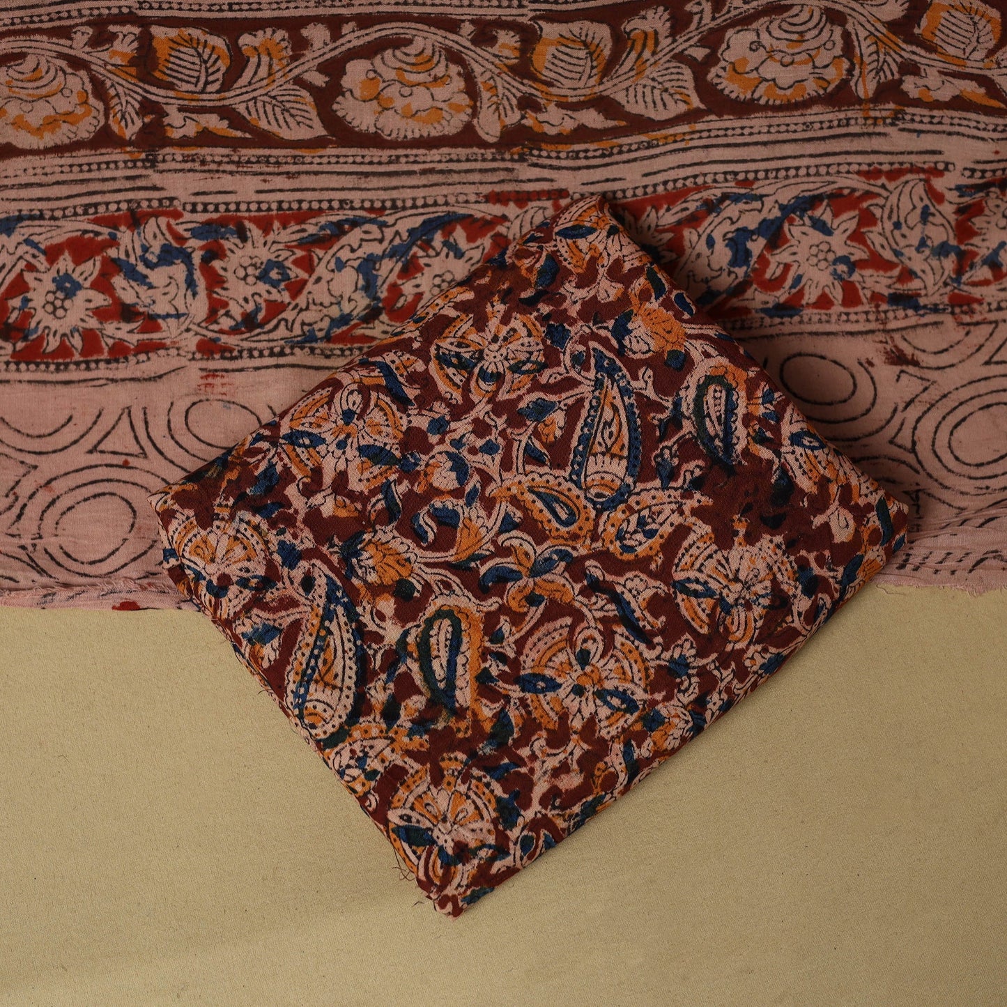 Jacquard cotton 3pc unstitched dress material 166