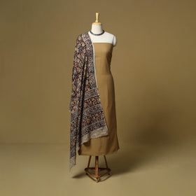 Jacquard cotton 3pc unstitched dress material 168