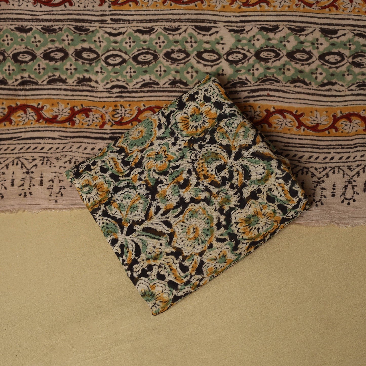 Jacquard cotton 3pc unstitched dress material 169