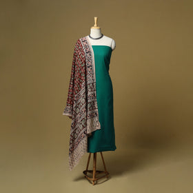 Jacquard cotton 3pc unstitched dress material 170