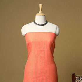 Jacquard cotton 3pc unstitched dress material 174