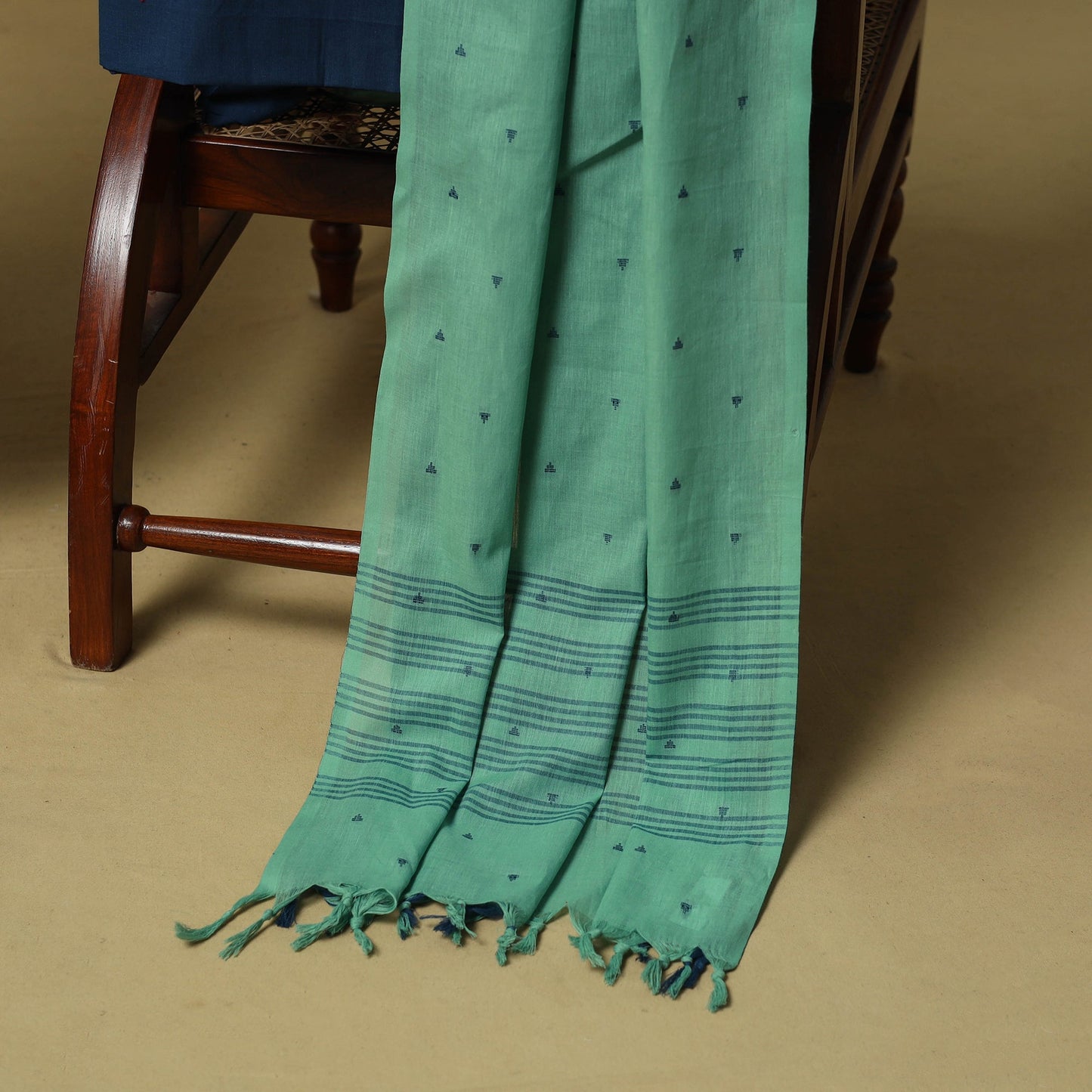 Jacquard cotton 3pc unstitched dress material 51