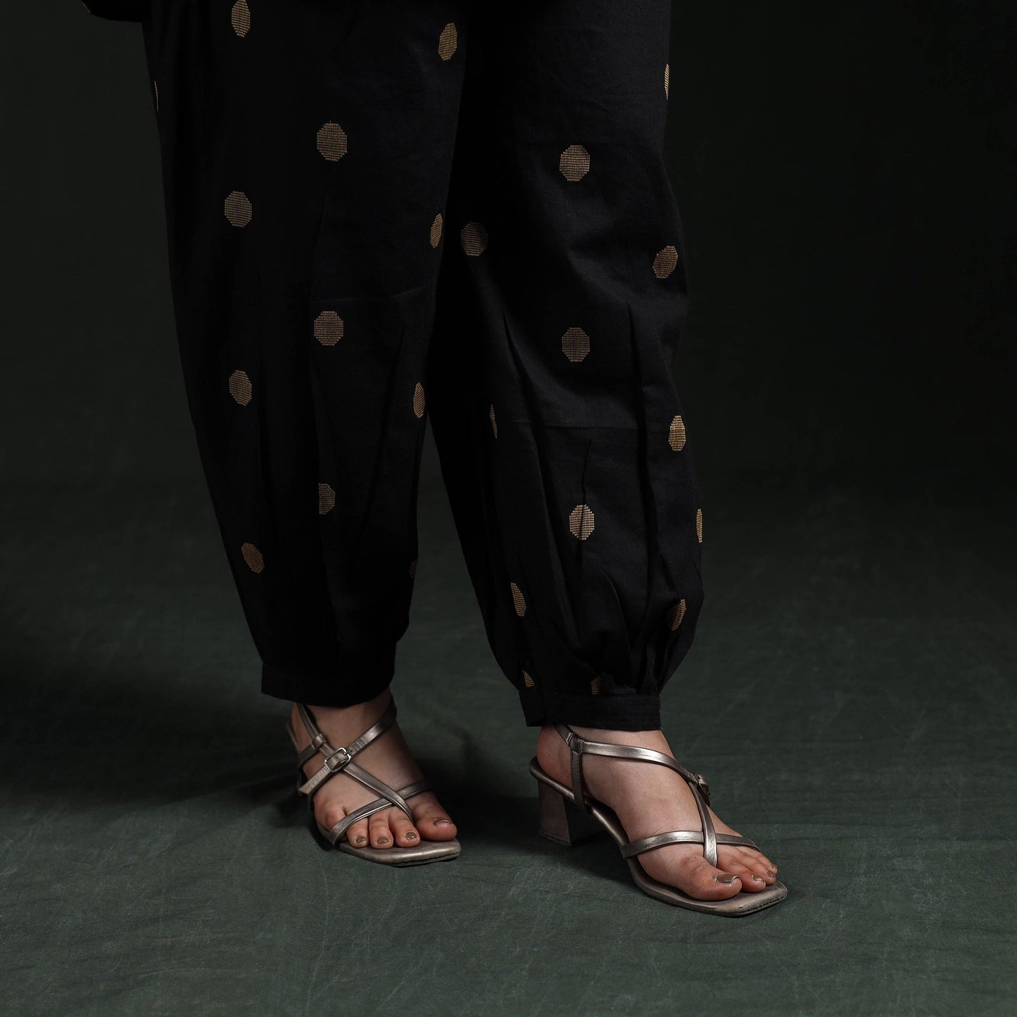 Jacquard cotton co-ord set for women 07 - handcrafted