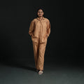 Jacquard cotton co-ord set for women 11 - handcrafted