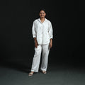 Jacquard cotton co-ord set for women 13 - handcrafted