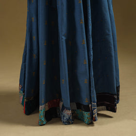 Jacquard patchwork 24 kali cotton long skirt 02