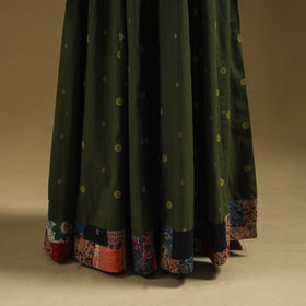 Jacquard patchwork 24 kali cotton long skirt 03