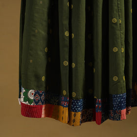 Jacquard patchwork 24 kali cotton long skirt 03