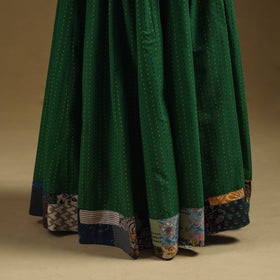 Jacquard patchwork 24 kali cotton long skirt 04
