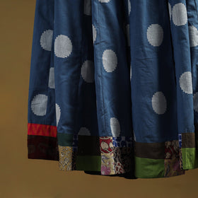 Jacquard patchwork 24 kali cotton long skirt 05