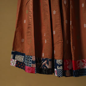 Jacquard patchwork 24 kali cotton long skirt 08