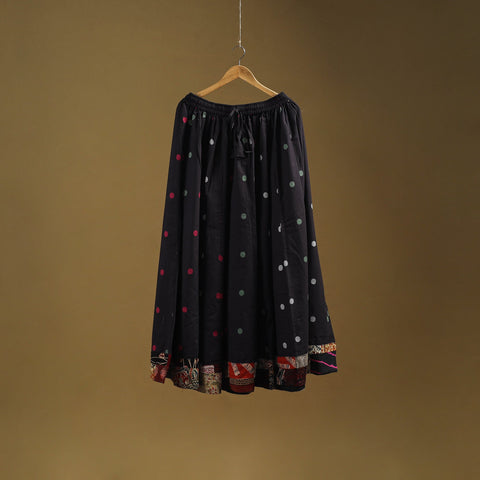 Jacquard patchwork 24 kali cotton long skirt 16