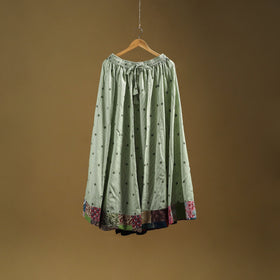 Jacquard patchwork 24 kali cotton long skirt 18