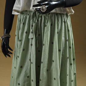 Jacquard patchwork 24 kali cotton long skirt 18