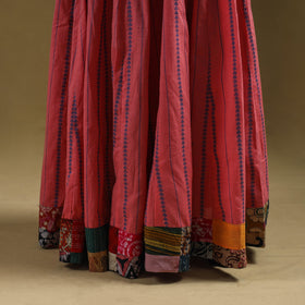 Jacquard patchwork 24 kali cotton long skirt 19