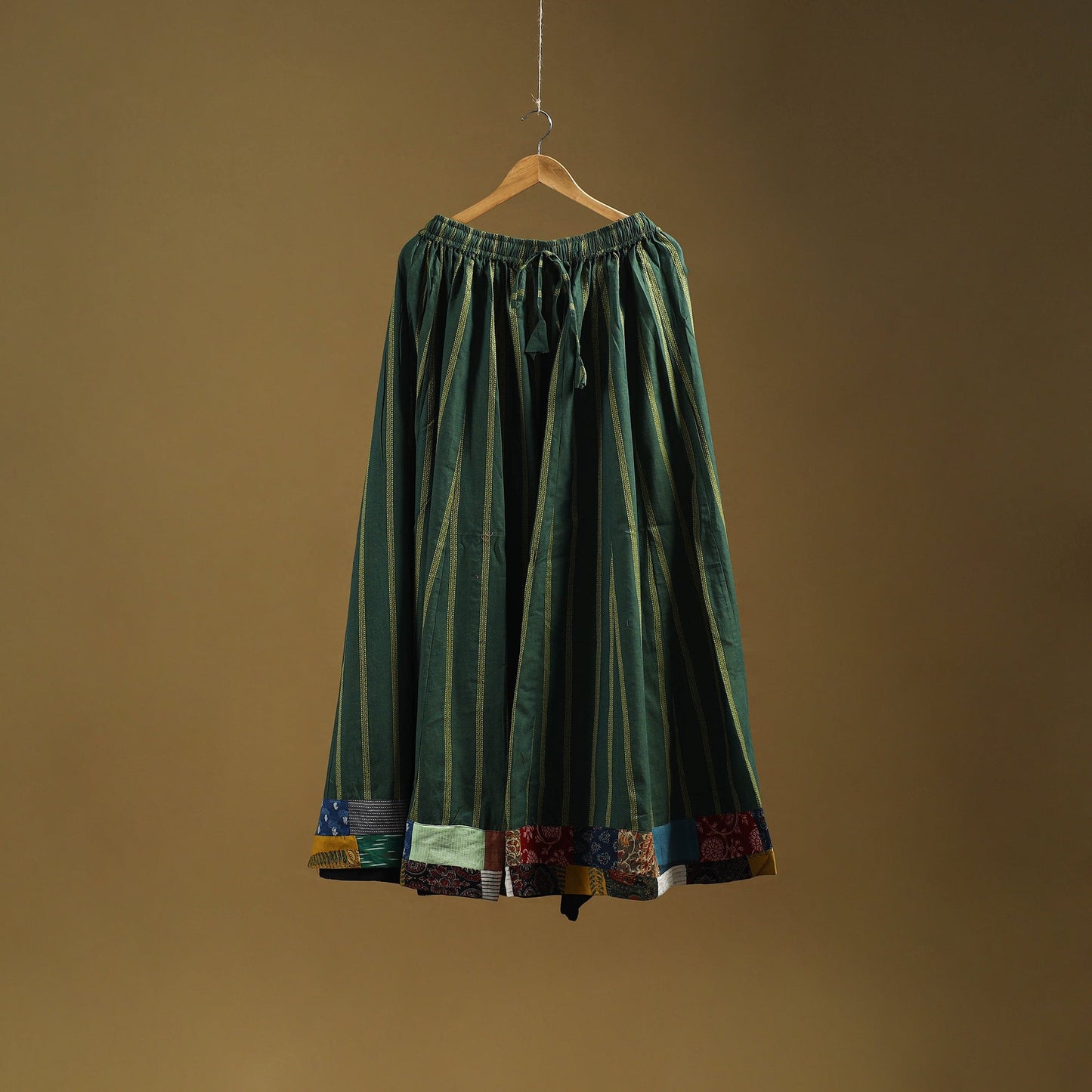 Jacquard patchwork 24 kali cotton long skirt 20