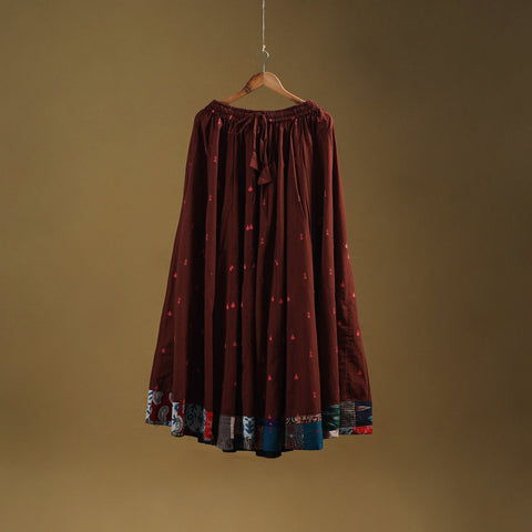 Jacquard patchwork 24 kali cotton long skirt 21