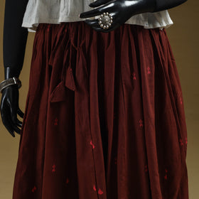 Jacquard patchwork 24 kali cotton long skirt 21