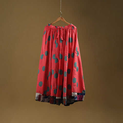 Jacquard patchwork 24 kali cotton long skirt 23