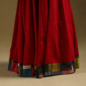 Jacquard patchwork 24 kali cotton long skirt 25