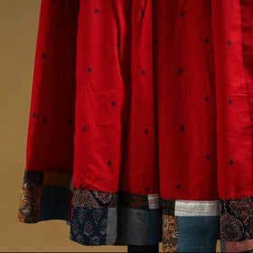 Jacquard patchwork 24 kali cotton long skirt 25