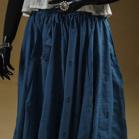 Jacquard patchwork 24 kali cotton long skirt 26