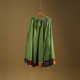 Jacquard patchwork 24 kali cotton long skirt 27