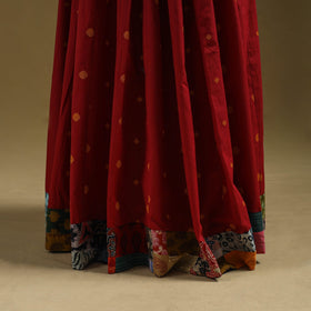 Jacquard patchwork 24 kali cotton long skirt 28