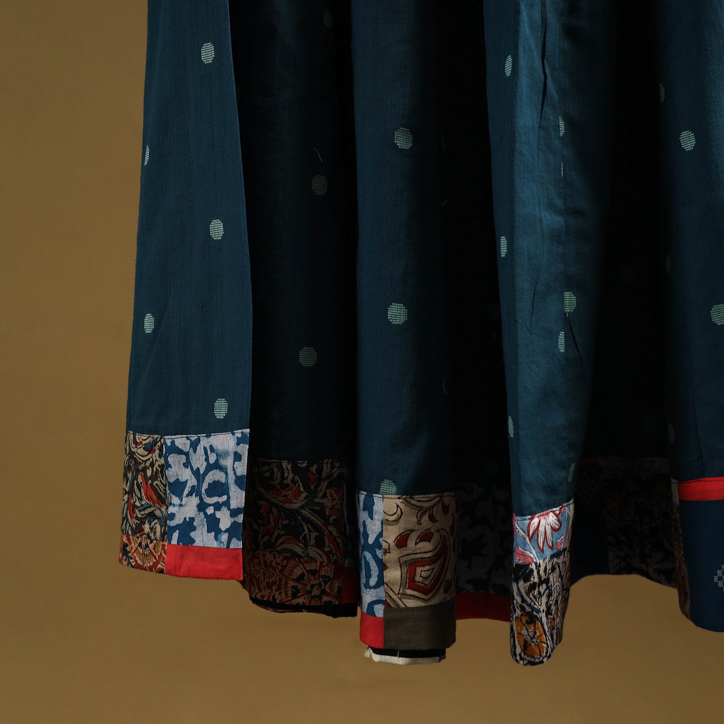 Jacquard patchwork 24 kali cotton long skirt 29